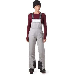 Spyder Womens The Terrain GTX Bib Silver Overalls Ski snowboard insulated Med